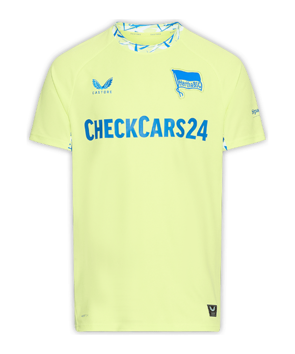 Castore Hertha BSC Berlin Auth. Trikot 3rd 2025/2026 Orange F100 - orange