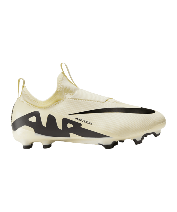 Nike Jr Air Zoom Mercurial Vapor XV Academy FG/MG Mad Ready Kids Beige Schwarz F700 - beige