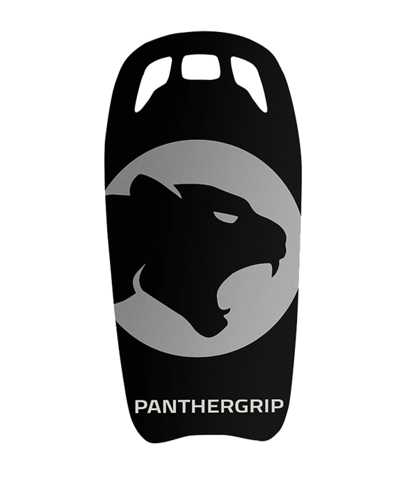 PANTHERGRIP Schienbeinschoner Anti-Rutsch Schwarz - schwarz