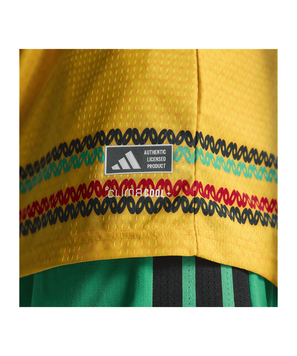 adidas JFF Jamaika Authentic Trikot Home WC 2026 Gelb - gelb