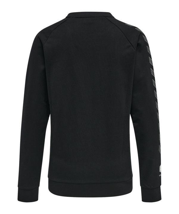 Hummel Move Grid Cotton Sweatshirt Damen Schwarz F2001 - schwarz