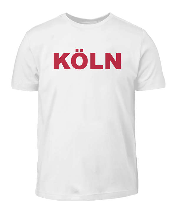 Kids T-Shirt "Köln" Weiss - weiss