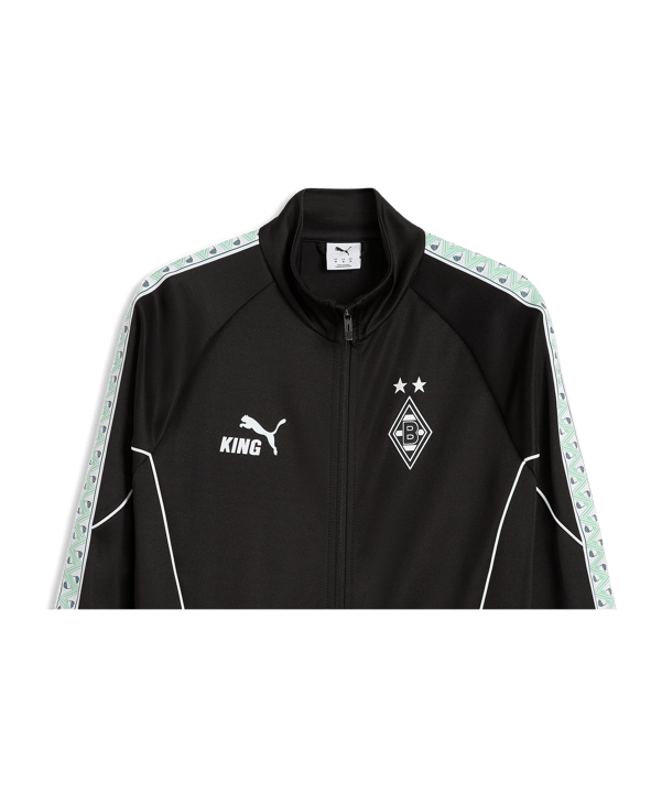 PUMA Borussia Mönchengladbach KING Anthem Jacke Schwarz F08 - schwarz