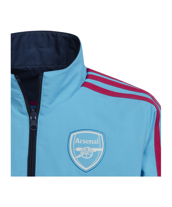 adidas Arsenal Anthem Jacket Blue - blau