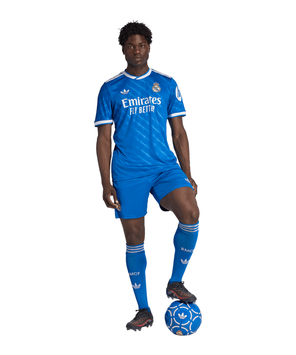 adidas Real Madrid Short 3rd 2025/2026 Blau - blau