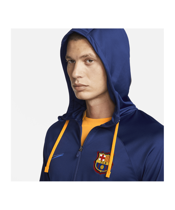 Nike FC Barcelona Strike Trainingsanzug Blau F492 - blau