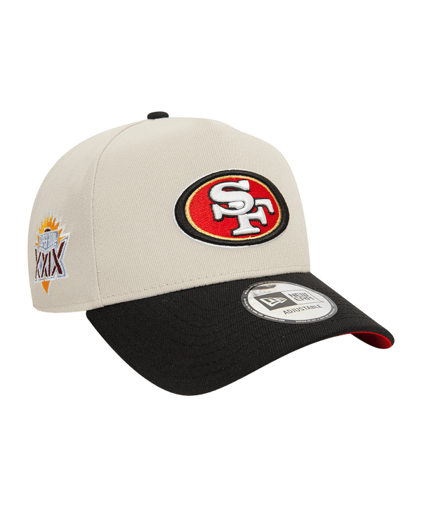 New Era NFL San Francisco 49Ers Eframe 9Forty Cap Beige - beige