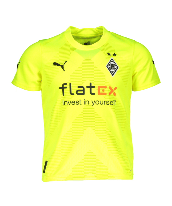 PUMA Borussia Mönchengladbach TW-Trikot 2022/2023 Kids Gelb Schwarz F22 - gelb