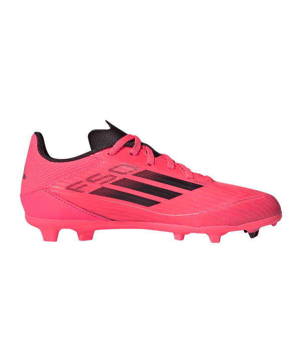 adidas F50 League FG/MG Vivid Horizon Kids Pink Schwarz - rosa