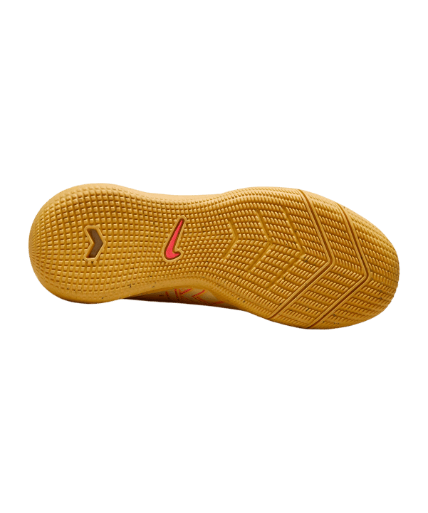 Nike Jr Air Zoom Mercurial Superfly X Academy IN  Mbappe Signature Kids Orange Blau F800 - orange