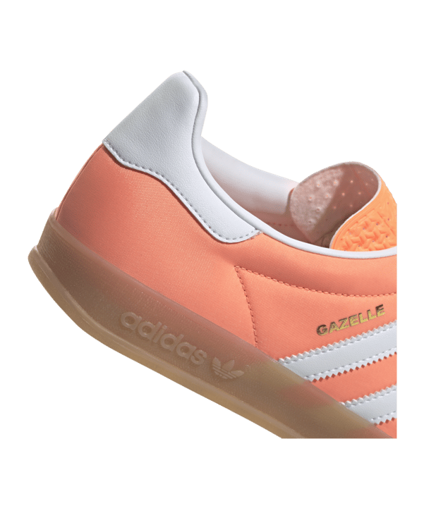 adidas Originals Gazelle Indoor Orange Weiss - orange