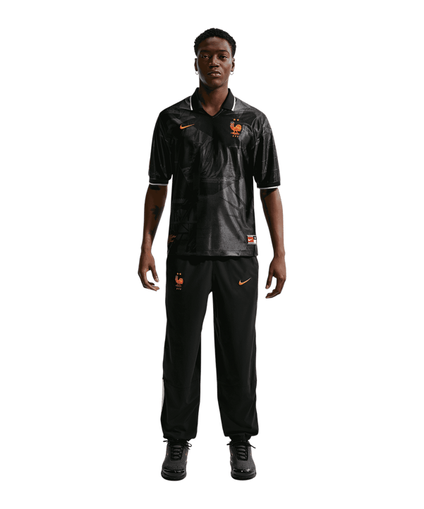 Nike FFF Frankrijk Trainingsbroek Zwart K010 - zwart