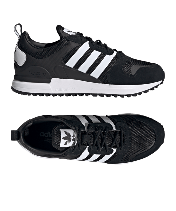 adidas Originals ZX 700 HD Schwarz Weiss - schwarz
