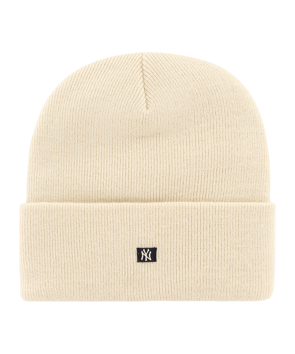 '47 Brand MLB New York Yankees Thorn ’47 CUFF KNIT Beanie Weiß - weiss