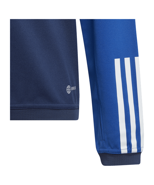adidas Tiro 23 Competition Sweatshirt Kids Blau - dunkelblau