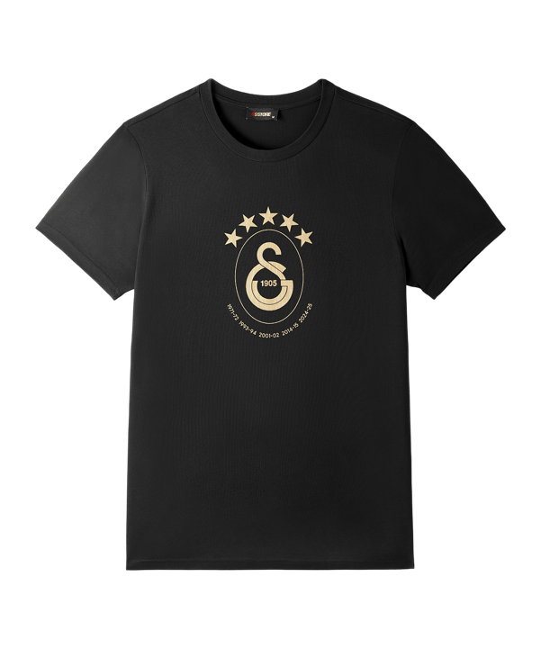 Galatasaray Istanbul 5 Stars T-Shirt Noir - noir