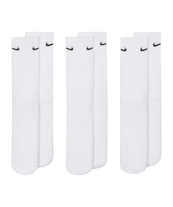 Nike Everyday Cushion Crew 3er Pack Socken F100 - weiss