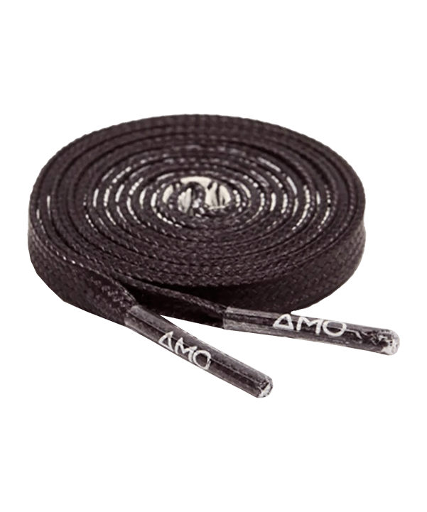 AMO 2.0 Performance Grip Lace 130cm Schwarz Weiss - schwarz