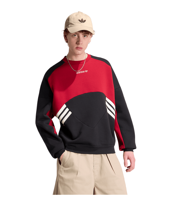 adidas Originals Cutline Felpa Nero - nero