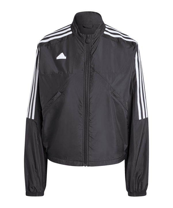 adidas adidas Tiro Woven Jacket Women Black Freizeitjacke Damen Schwarz - schwarz