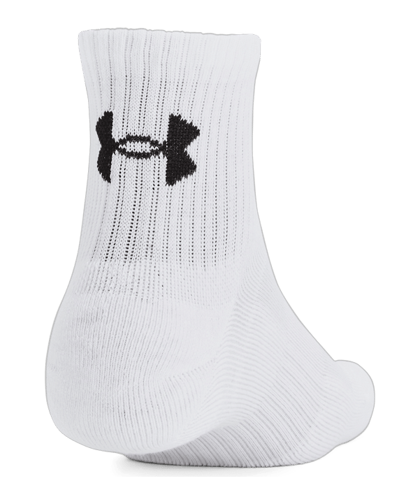Under Armour TC Quarter 3er Pack Socken Weiß F100 - weiss