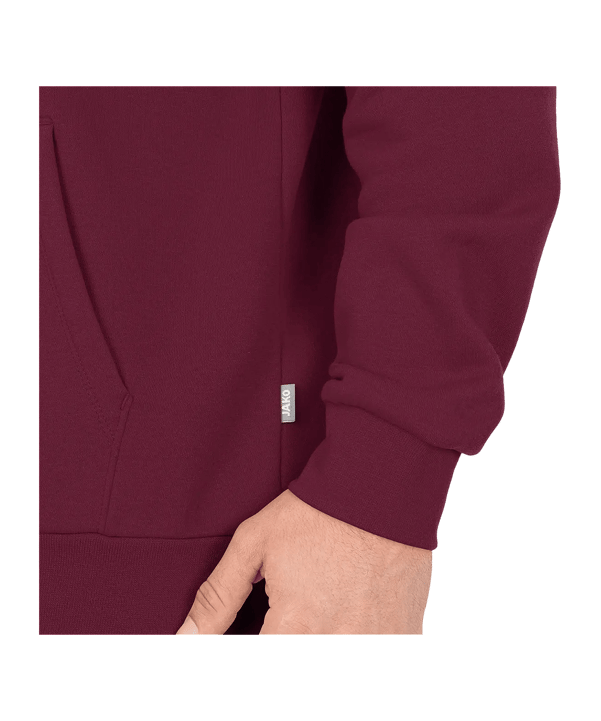 JAKO Organic Hoody Braun F130