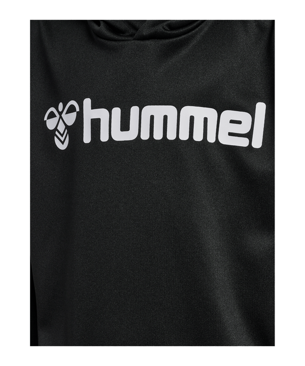 Hummel Logo Hoody Kids Schwarz F2001 - schwarz