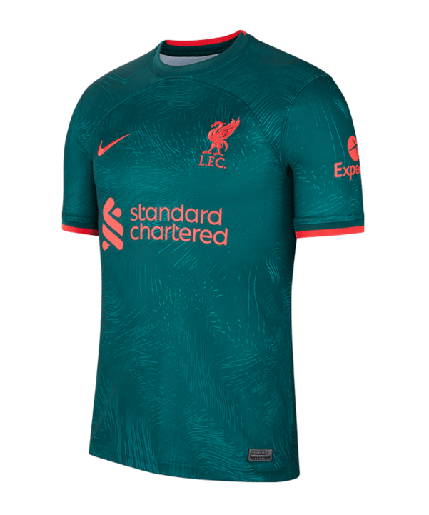 Nike FC Liverpool Trikot UCL 2022/2023 Grün F377 - gruen