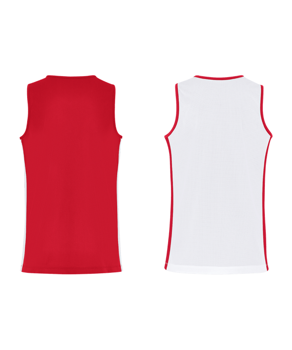 Nike Team25 Basketball Stock Reversible Maglietta Bambini Rosso C657 - rosso