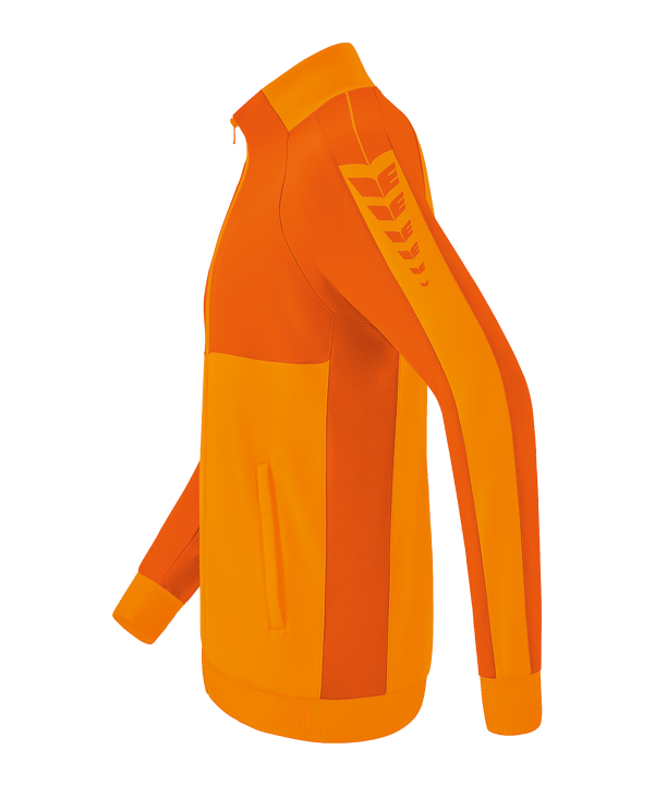 Erima Six Wings Trainingsjacke Kids Orange - orange