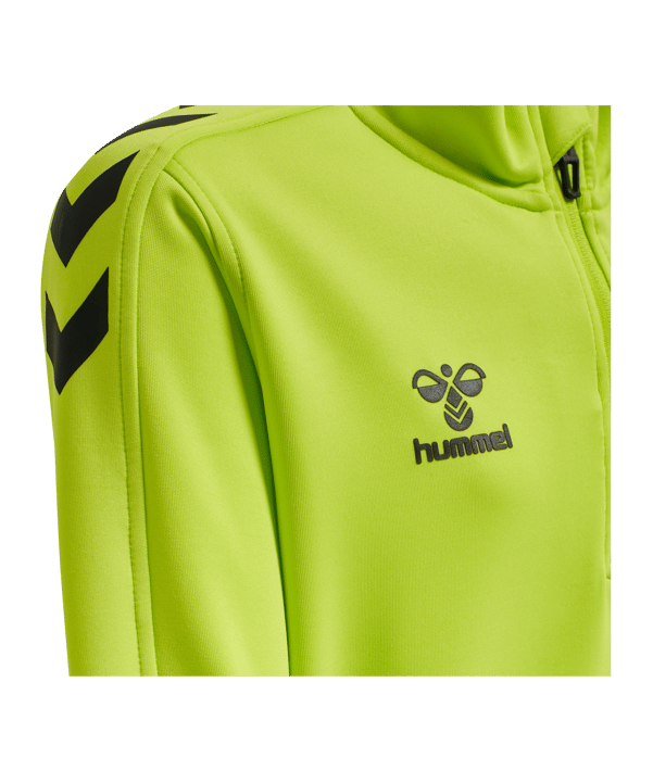 Hummel hmlCORE XK HalfZip Sweatshirt Kids F5045 - gruen