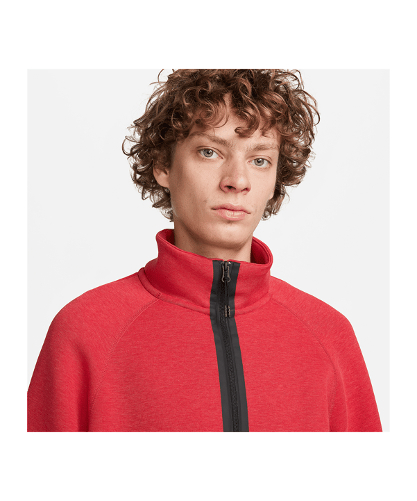 Nike Tech Fleece HalfZip Sweatshirt  Rot F672 - rot