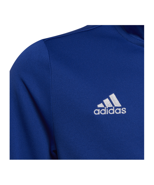 adidas Entrada 22 TK Trainingsjacke Kids Blau - blau