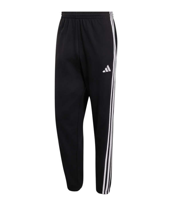 adidas Essentials 3-Stripes French Terry Tapered Cuffed Manguera Nero - nero