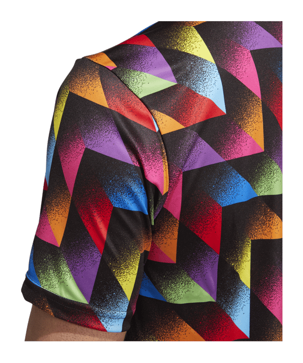 adidas MLS Pride Edition Shirt Gelb Grün Lila - gelb