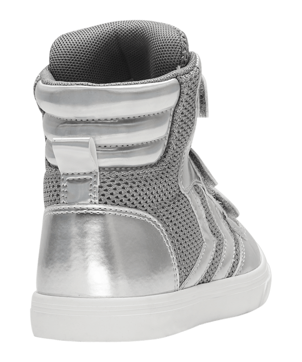 Hummel Stadil Glitter Sneaker Kids Grau F1100 - grau