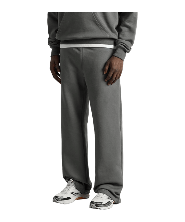 Burocs Wide Leg Broek Grijs - grijs