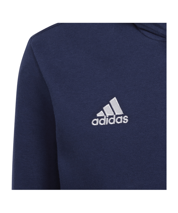 adidas Entrada 22 Hoody Kids Blau - blau