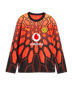 Torwarttrikot Langarm Kinder Orange