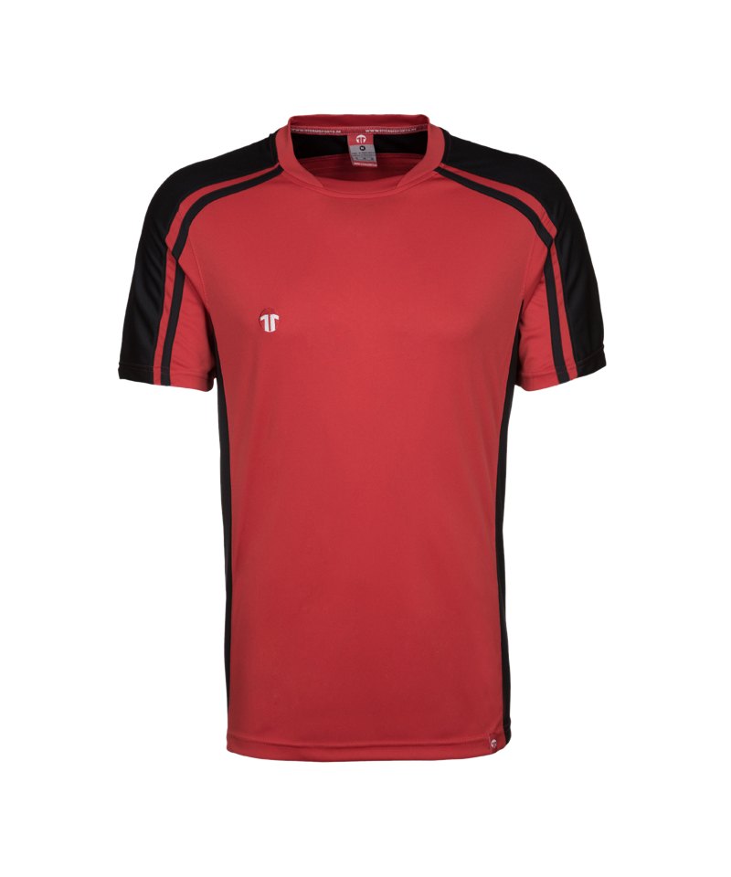 11teamsports Clásico Trikot Kids Rot Schwarz F60