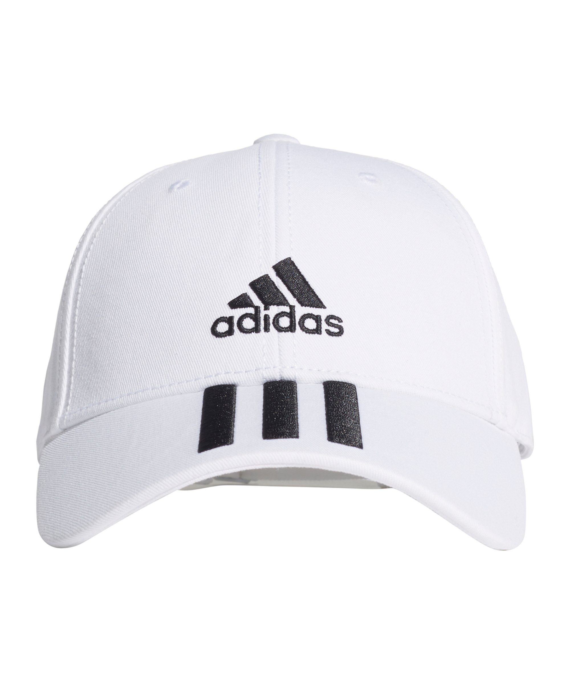 adidas 3S Baseball Cap Weiss Schwarz
