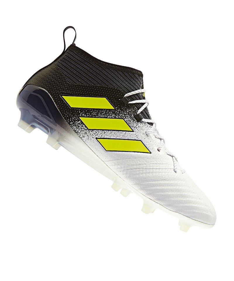 adidas ACE 17.1 Primeknit FG Weiss Gelb Schwarz adidas ACE 17.1 Primeknit FG Weiss Gelb Schwarz
