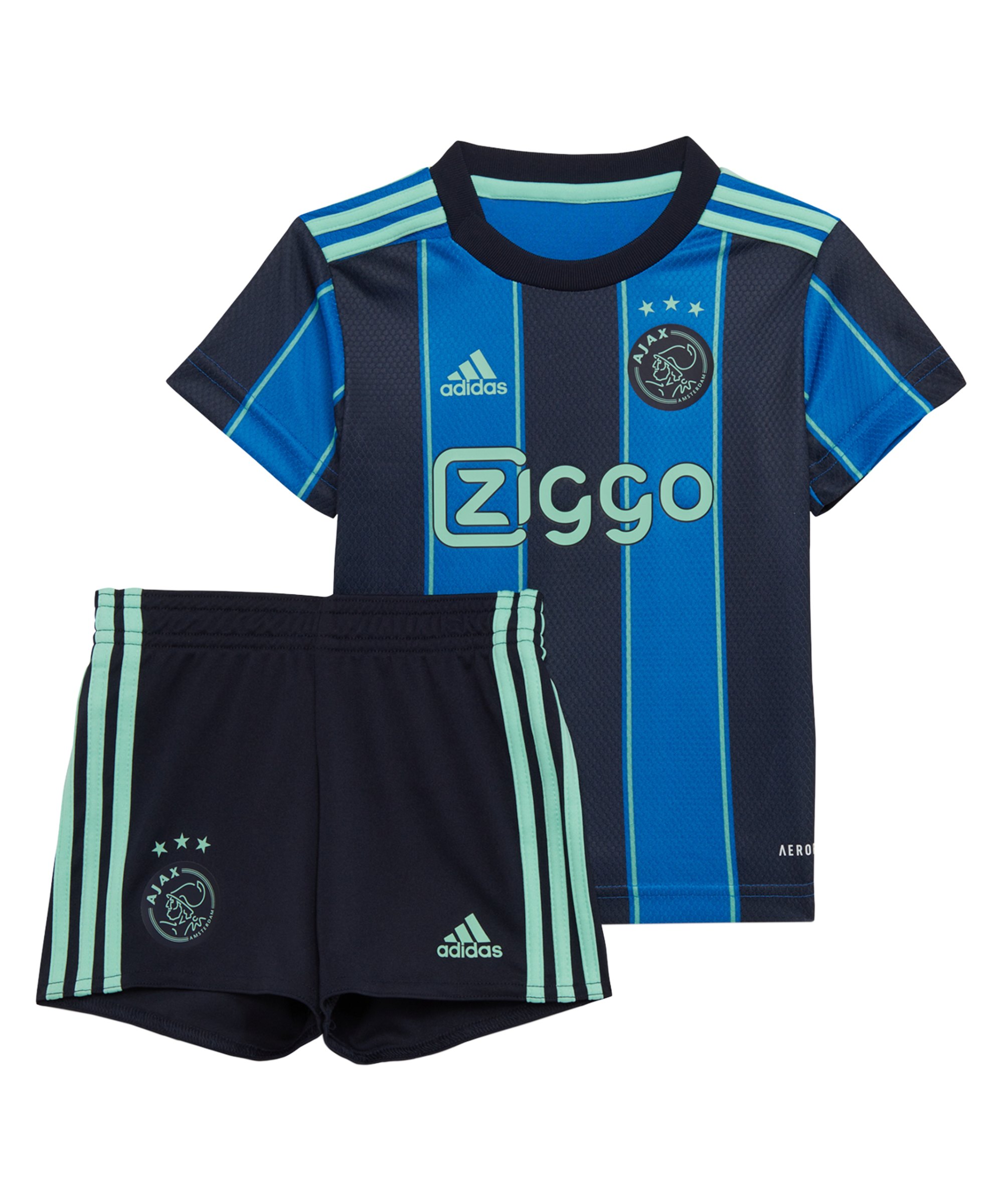 adidas Ajax Amsterdam Babykit Away 2021/2022 Blau