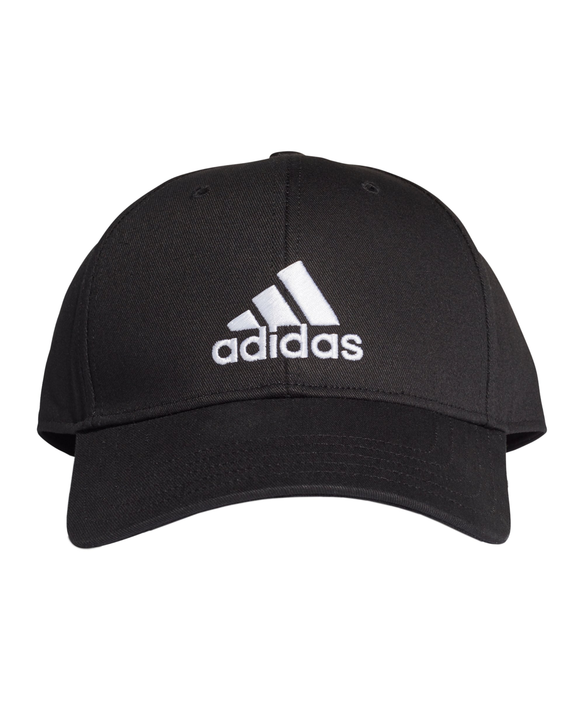 adidas Baseball Cap Kappe Schwarz Weiss