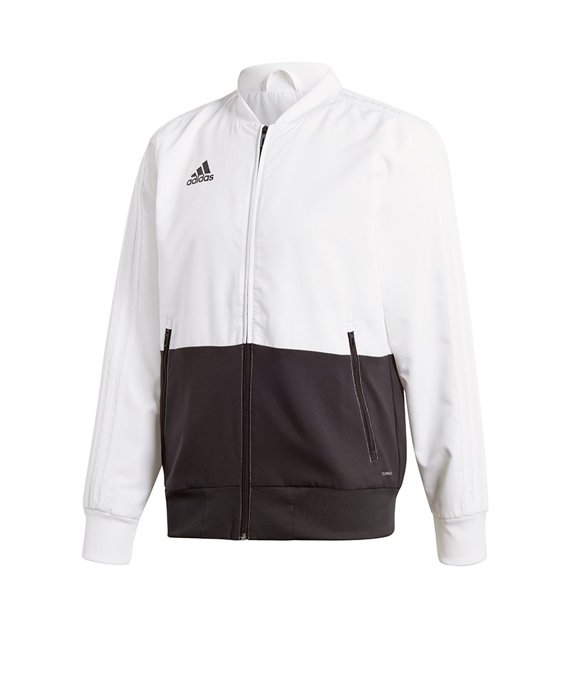 adidas Condivo 18 Präsentationsjacke Weiss Schwarz adidas Condivo 18 Präsentationsjacke Weiss Schwarz