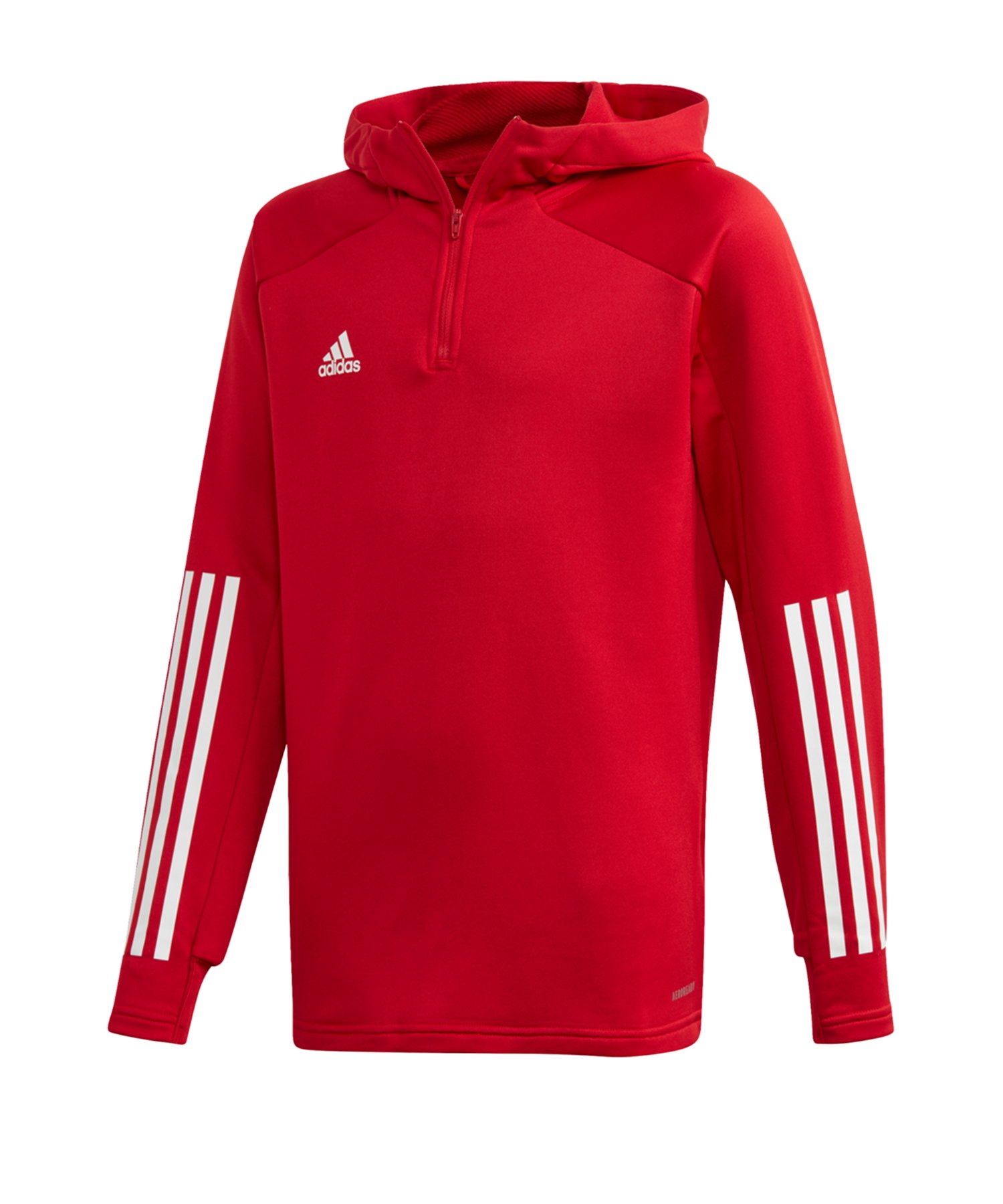 adidas Condivo 20 Kapuzensweatshirt Kids Rot Weiss