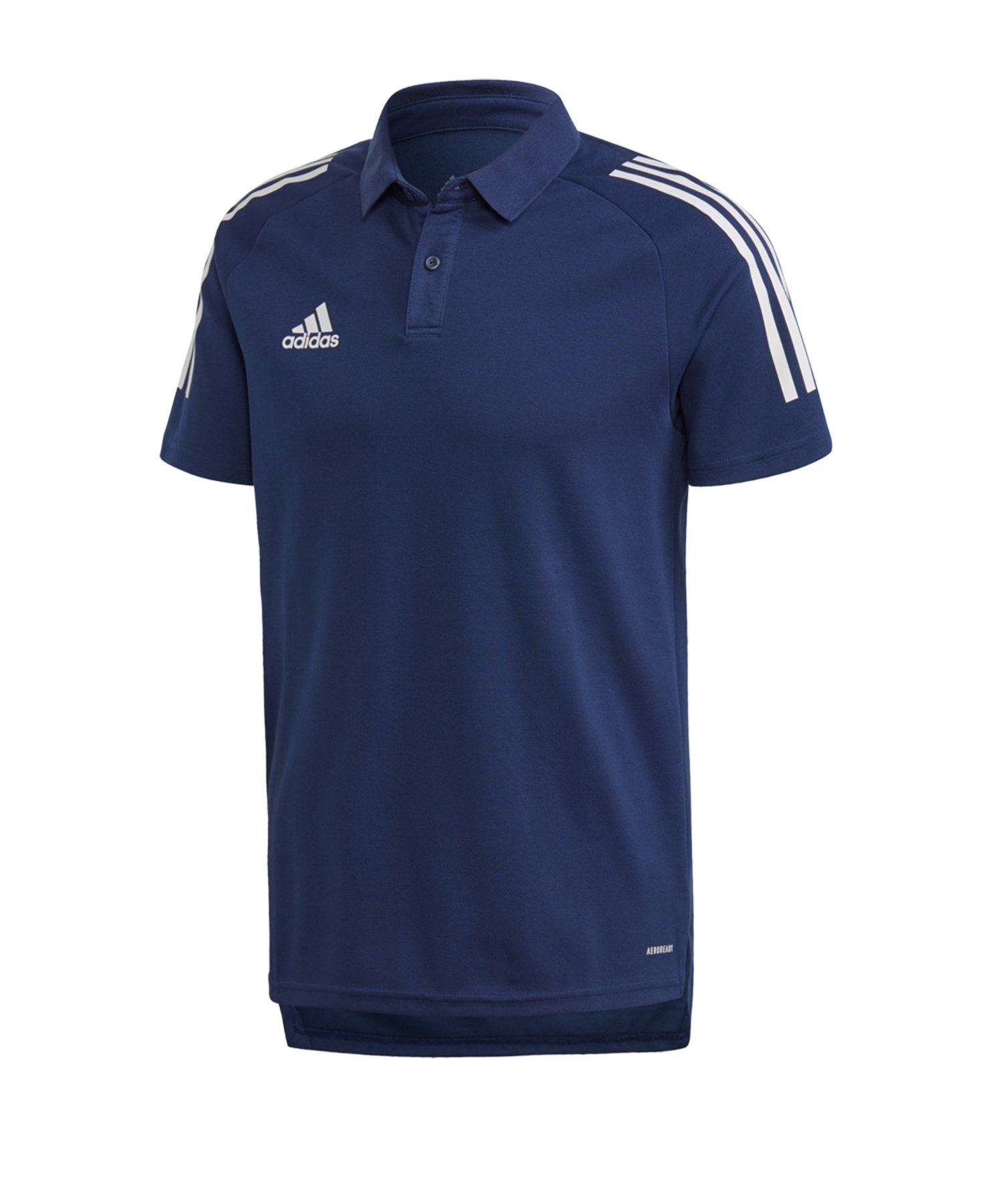 adidas Condivo 20 Poloshirt Dunkelblau Weiss