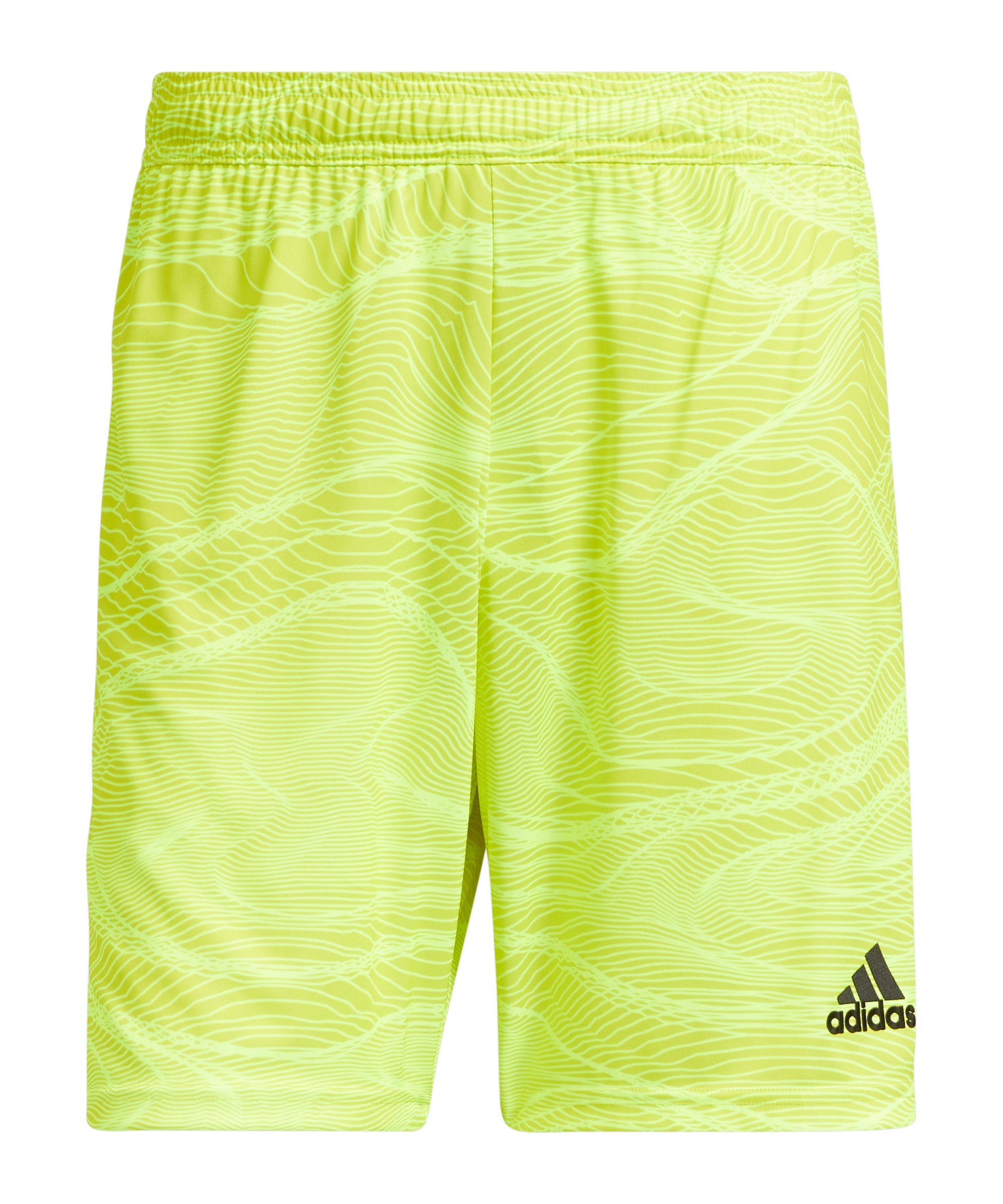 adidas Condivo 21 Torwartshort Gelb