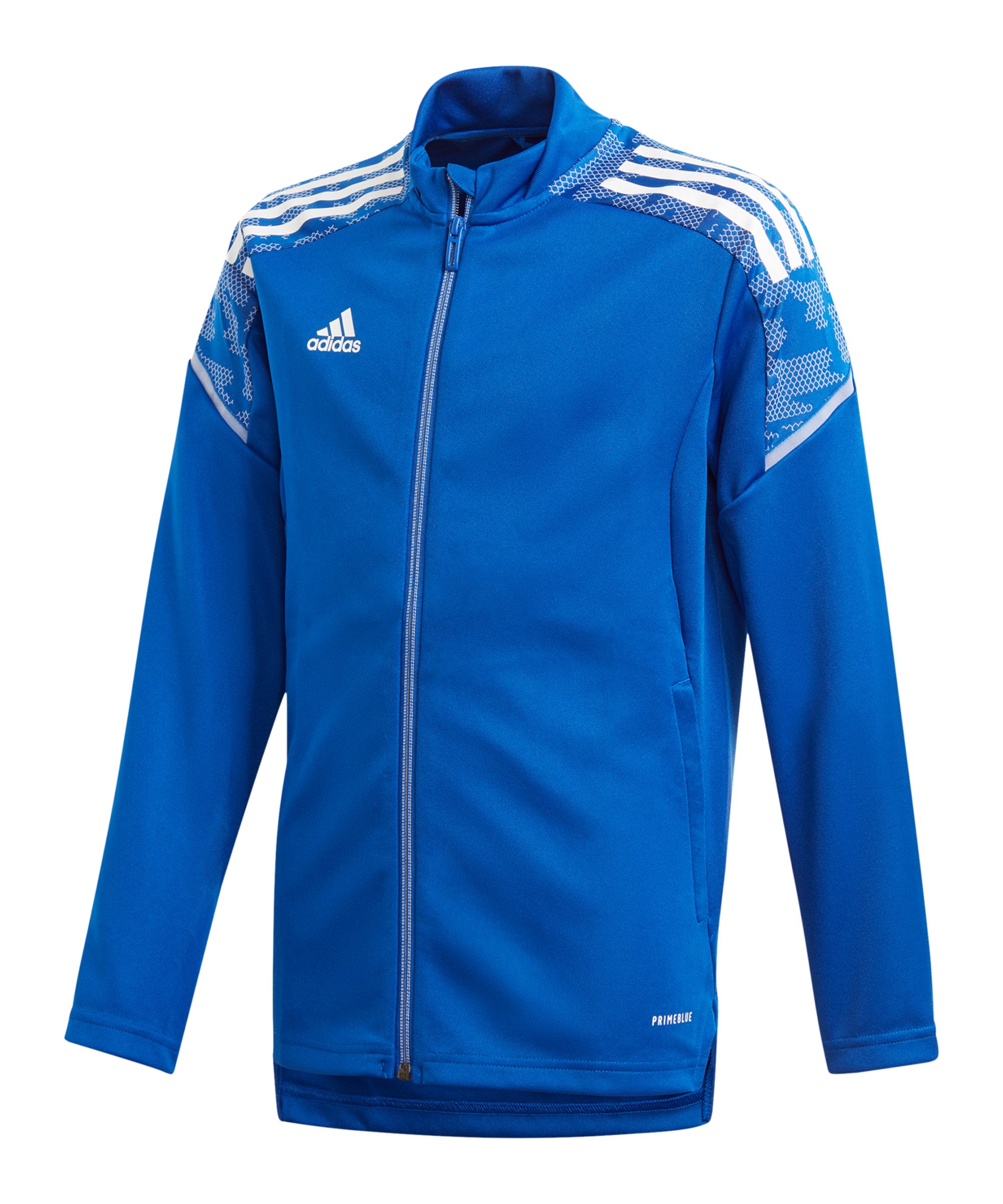 adidas Condivo 21 Trainingsjacke Kids Blau Weiss