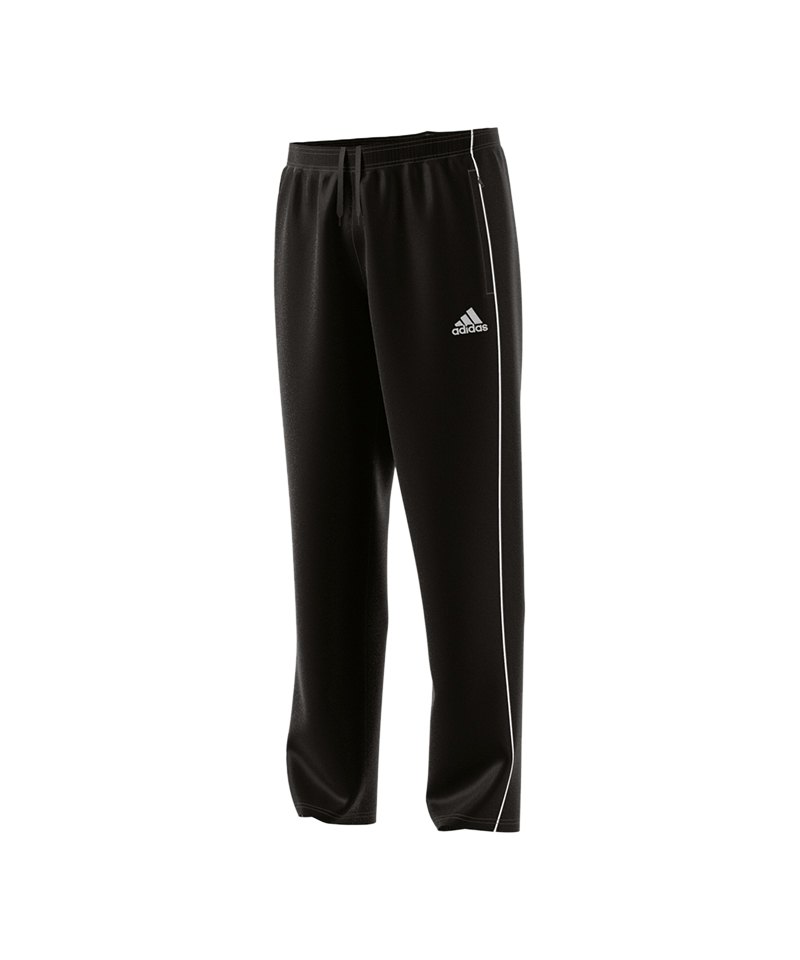 adidas Core 18 Präsentationshose Schwarz Weiss